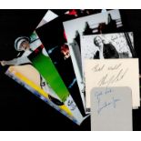 Sport collection 8, assorted signed photos and signature pieces includes some great names such as