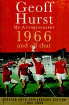 Geoff Hurst signed hardback book titled My Autobiography 1966 and all that signature on the inside