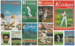 10 Cricket vintage magazines Feb 1986, Jan 1986, June 1976, Spring Annual 1984, Winter Annual