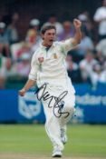 Dale Steyn signed 12x8 inch colour photo pictured while playing for South Africa in test match