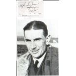 WW2 BOB fighter pilot N J Wheeler 600 sqn signature and picture. Good condition. All autographs come