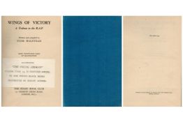 Wings of Victory A Tribute to the R. A. F. by Ivor Halstead 1941 edition unknown Hardback Book