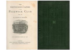 The Posthumous Papers of the Pickwick Club vol II by Charles Dickens date unknown London Edition