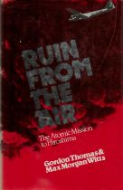 WW2 Ruin from the Air: The Atomic Mission to Hiroshima by Gordon Thomas and Max Morgan Witts. Signed