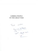 Gerard O'Meara Signed Lorrha People In the Great War 1st Edition Paperback Book by Gerard O'Meara.