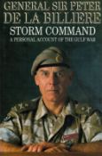 Storm Command A Personal Account of The Gulf War by General Sir Peter De La Billiere Hardback Book