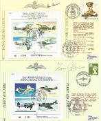 WW2 Collection of 24 Unsigned Flown covers Inc Benham covers. All FDC s Have Official postmark
