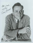 Tom Ewell signed 10 x 8 inch black and white photo. Ewell was an American film, stage and television