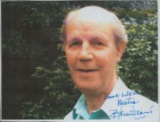 Brian Cant signed printed Colour picture cut out 5x4 Inch. Was an English actor of stage, television