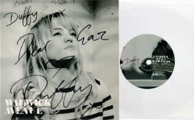 Duffy signed Warwick Avenue 45rpm Record sleeve includes vinyl disc. Aimee Anne Duffy (born 23