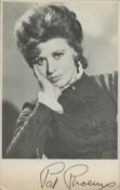 Pat Phoenix signed vintage black & white photo was an English actress. Approx 6x4 Inch. Good