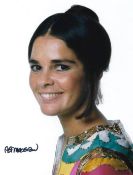 Ali MacGraw signed 10x8inch colour photo. Good condition. All autographs come with a Certificate