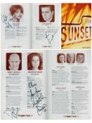 Multi signed Patti LuPone, Kevin Anderson, Daniel Benzali, Meredith Braun. '10086 Sunset BLVD'