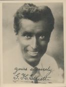 G. H. Elliott signed vintage black & white photo. George Henry Elliott Was a British music hall