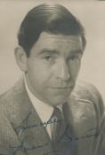 Robert Beatty signed vintage black & white photo. Was a Canadian actor who worked in film,