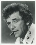Peter Falk signed 10x8 Columbo black And white photo. Good condition. All autographs come with a