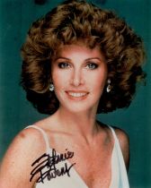 Stephanie Powers signed 10x8 inch colour photo. Good condition. All autographs come with a