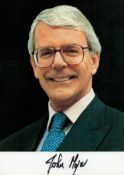 John Major signed 7x5 inch colour photo. Good condition. All autographs come with a Certificate of