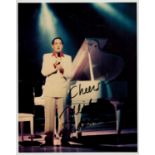 Neil Sedaka signed 10x8 inch vintage colour photo. Good condition. All autographs come with a