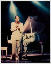 Neil Sedaka signed 10x8 inch vintage colour photo. Good condition. All autographs come with a