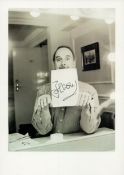 John Cleese signed 8x6 inch approx black and white promo photo. Good condition. All autographs
