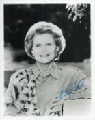Betty Ford signed 10x8 inch black and white photo. Good condition. All autographs come with a