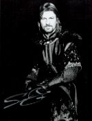 Sean Bean signed 4.5x3.5 inch black and white photo. Good condition. All autographs come with a
