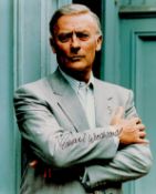 Edward Woodward signed 10x8 inch colour photo. Good condition. All autographs come with a