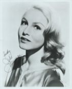 Julie Newmar signed 10x8 inch black and white photo. Good condition. All autographs come with a