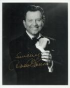 Donald O'Connor signed 10x8 inch black and white photo. Good condition. All autographs come with a