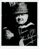 Micky Rooney Signed 10 x 8-inch Black and White Photo. Signed in Silver Ink. Good condition. All