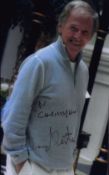 Tommy Steele signed 6x4 inch colour photo dedicated. Good condition. All autographs come with a