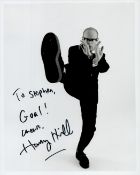 Harry Hill signed 10x8 inch black and white photo dedicated. Good condition. All autographs come