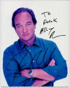 Jim Belushi signed 10x8inch colour photo. Dedicated. Good condition. All autographs come with a