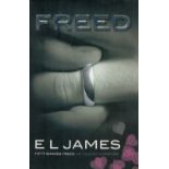 E L James signed Freed softback book. Signed on inside title page. Good condition. All autographs
