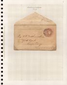 Advertising Ring Embossed WandT AVERY BIRMINGHAM on Envelope to London 1888. Good condition. All