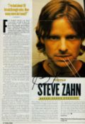 Steve Zahn signed 12x8 inch magazine photo page. Good condition. All autographs come with a