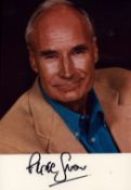 Peter Snow signed colour promo photo, measures 6x4 inch approx. Good condition. All autographs