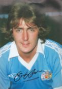 Football Gary Owen signed Manchester City 12x8 inch colour photo. Good condition. All autographs