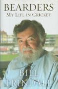 Cricket Bill Frindall signed hardback book titled Bearders My Life in Cricket signature on the