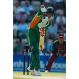 Jacques Rudolph signed 12x8 inch colour photo pictured in action for South Africa in one day