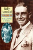 Cricket Author David Foot signed softback book titled Wally Hammond The Reasons Why a biography