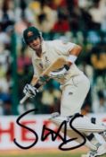 Shane Watson signed 6x4 inch colour photo pictured in action for Australia in test match cricket.