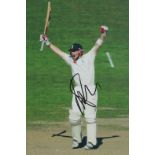 Ian Bell signed 12x8 inch colour photo pictured while playing test match cricket for England. Good