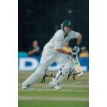 Neil McKenzie signed 12x8 inch colour photo pictured while playing for South Africa in test match