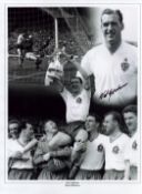 Nat Lofthouse signed 16x12 black and white Bolton Wanderers photo. Good condition. All autographs