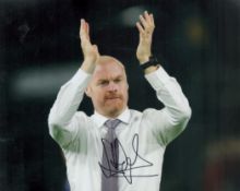 Sean Dyche signed 10x8 inch colour photo. Good condition. All autographs come with a Certificate