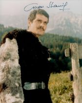 Omar Sharif signed 10x8 inch colour photo. Good condition. All autographs come with a Certificate of