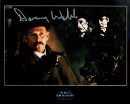 Sherlock Holmes Danny Webb signed 10 x 8 inch Hound of the Baskervilles photo. He is best known