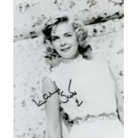 Lizabeth Scott signed 10x8 inch black and white photo. Good condition. All autographs come with a